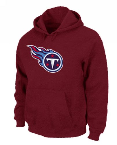 Tennessee Titans Logo Pullover Hoodie Red