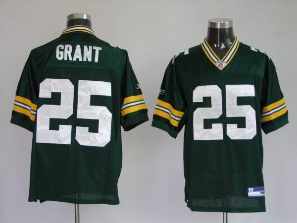 Packers #25 Ryan Grant Green Stitched NFL Jersey