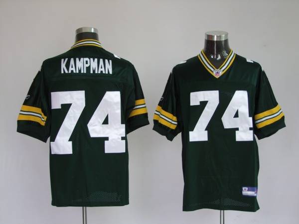 Packers #74 Aaron Kampman Green Stitched NFL Jersey