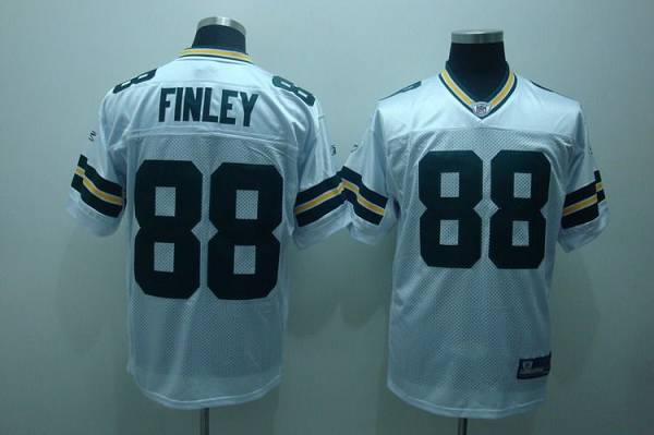 Packers #88 Jermichael Finley White Stitched NFL Jersey