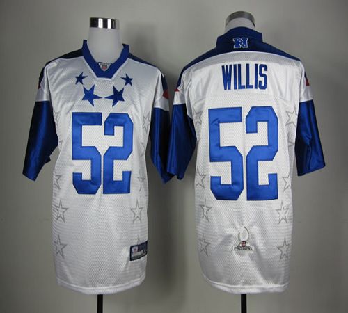 49ers #52 Patrick Willis White 2012 Pro Bowl Stitched NFL Jersey