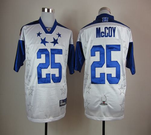 Eagles #25 LeSean McCoy White 2012 Pro Bowl Stitched NFL Jersey