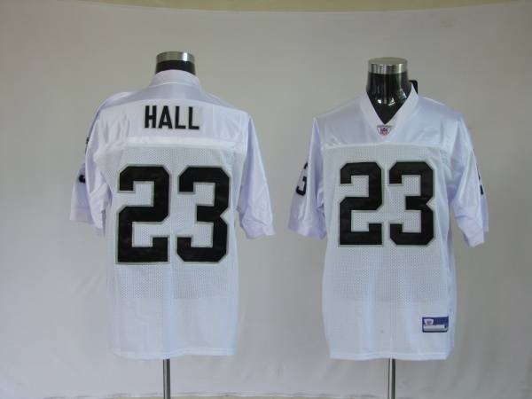 Raiders DeAngelo Hall #23 Stitched White NFL Jersey