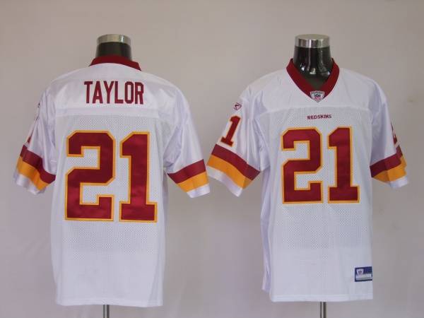 Redskins #21 Sean Taylor Stitched White NFL Jersey