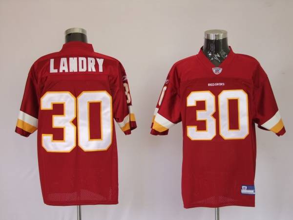 Redskins #30 LaRon Landry Stitched Red NFL Jersey