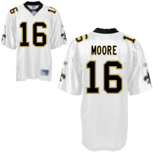Saints #16 Lance Moore White Stitched NFL Jersey