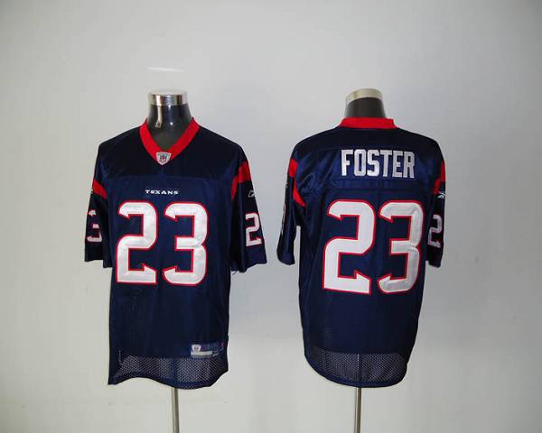 Texans #23 Arian Foster Blue Stitched NFL Jersey