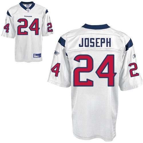 Texans #24 Johnathan Joseph White Stitched NFL Jersey
