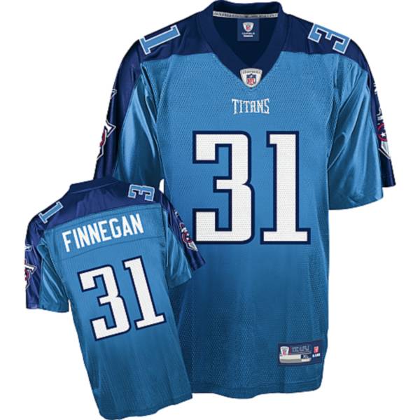 Titans #31 Cortland Finnegan Stitched Baby Blue NFL Jersey
