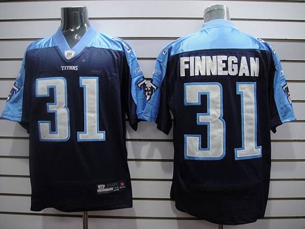 Titans #31 Cortland Finnegan Stitched Dark Blue NFL Jersey