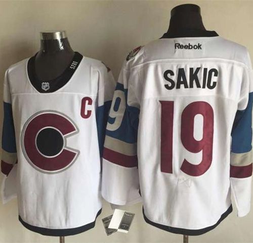Avalanche #19 Joe Sakic White 2016 Stadium Series Stitched NHL Jersey