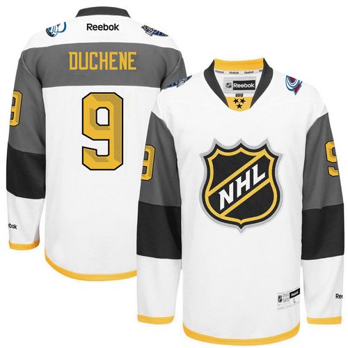 Avalanche #9 Matt Duchene White 2016 All Star Stitched NHL Jersey