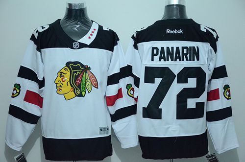 Blackhawks #72 Artemi Panarin White 2016 Stadium Series Stitched NHL Jersey