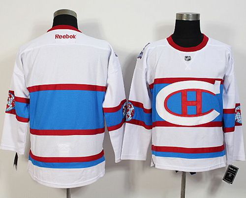 Canadiens Blank White 2016 Winter Classic Stitched NHL Jersey