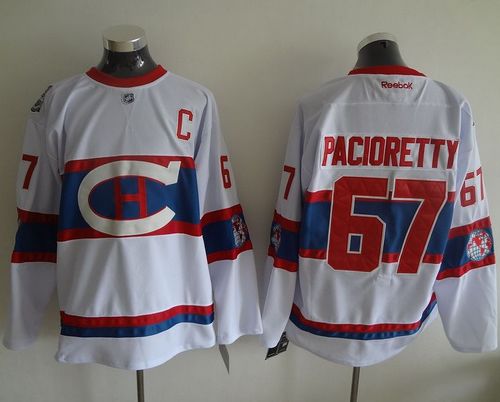 Canadiens #67 Max Pacioretty White 2016 Winter Classic Stitched NHL Jersey