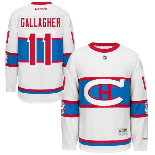 Canadiens #11 Brendan Gallagher White 2016 Winter Classic Stitched NHL Jersey