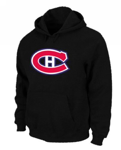 NHL Montreal Canadiens Big & Tall Logo Pullover Hoodie Black