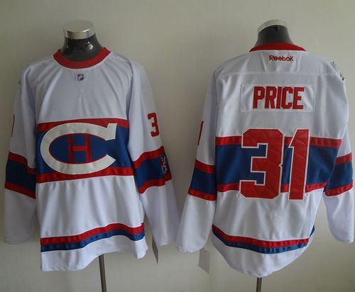 Canadiens #31 Carey Price White 2016 Winter Classic Stitched NHL Jersey