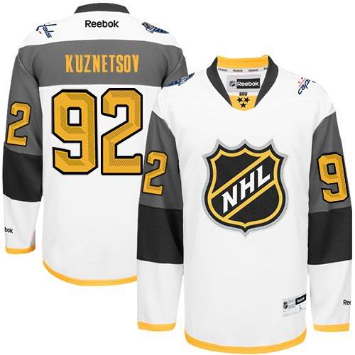 Capitals #92 Evgeny Kuznetsov White 2016 All Star Stitched NHL Jersey