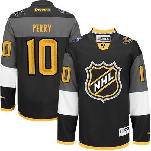Ducks #10 Corey Perry Black 2016 All Star Stitched NHL Jersey