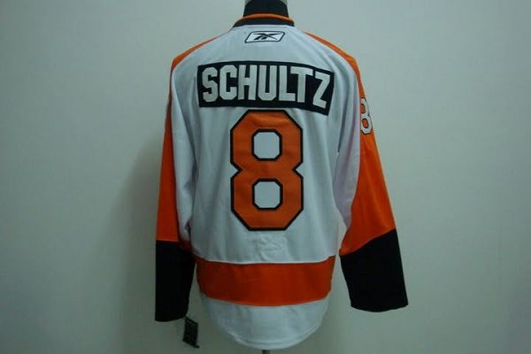 Flyers #8 Dave Schultz Stitched Winter Classic White NHL Jersey