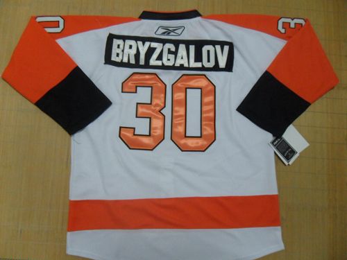 Flyers #30 Ilya Bryzgalov White Winter Classic Stitched NHL Jersey