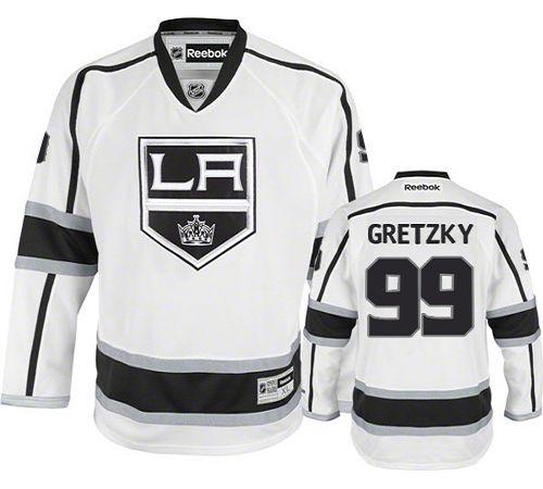 Kings #99 Wayne Gretzky White Road Stitched NHL Jersey