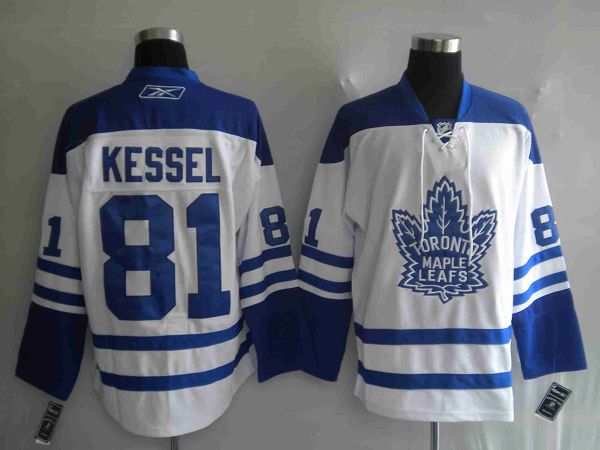 Maple Leafs #81 Phil Kessel Stitched White Third NHL Jersey