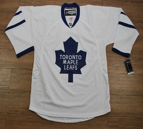 Maple Leafs Blank Stitched White NHL Jersey