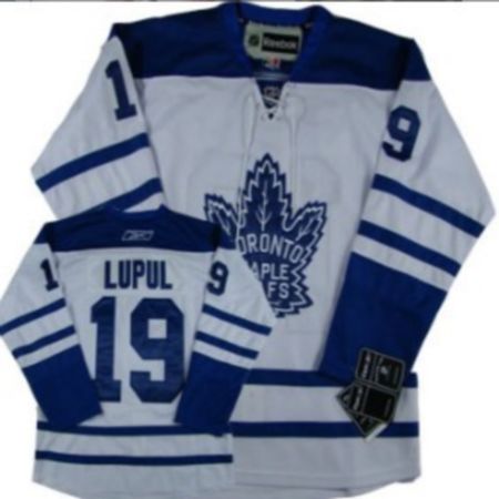 Maple Leafs #19 Joffrey Lupul White Third Stitched NHL Jersey