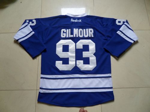 Maple Leafs #93 Doug Gilmour Blue Third Stitched NHL Jersey
