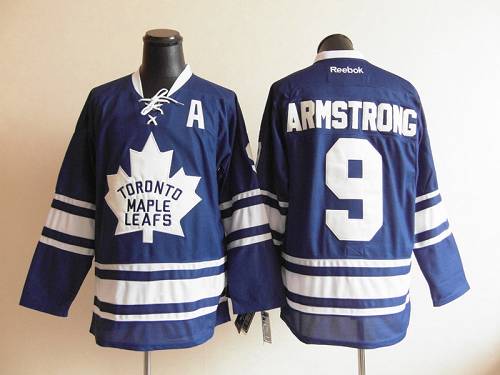 Maple Leafs #9 Colby Armstrong Blue Third Stitched NHL Jersey