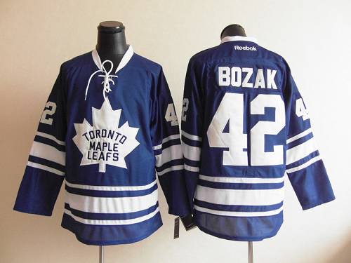 Maple Leafs #42 Tyler Bozak Blue Third Stitched NHL Jersey