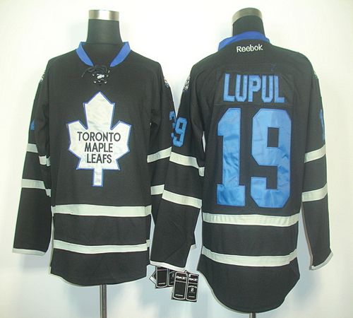 Maple Leafs #19 Joffrey Lupul Black Ice Stitched NHL Jersey