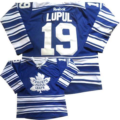 Maple Leafs #19 Joffrey Lupul Blue 2014 Winter Classic Stitched NHL Jersey