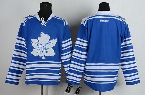 Maple Leafs Blank Blue 2014 Winter Classic Stitched NHL Jersey