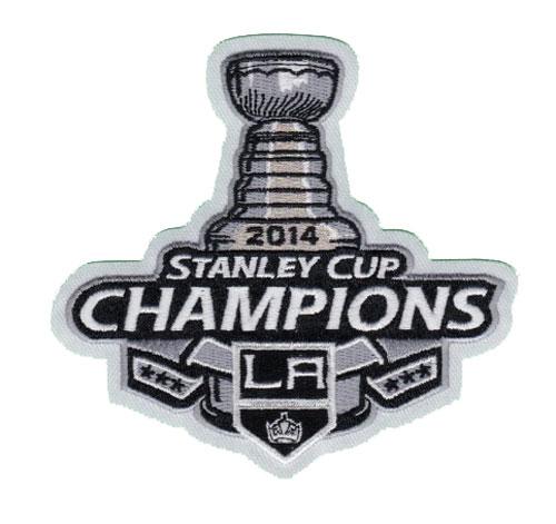 Stitched 2014 NHL Stanley Cup Final Champions Los Angeles Kings Jersey Patch
