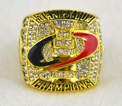 NHL Carolina Hurricanes World Champions Gold Ring