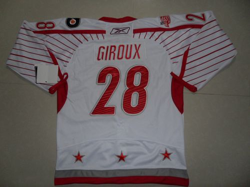 Flyers #28 Claude Giroux 2011 All Star Stitched White NHL Jersey