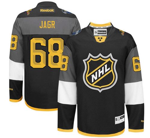 Panthers #68 Jaromir Jagr Black 2016 All Star Stitched NHL Jersey