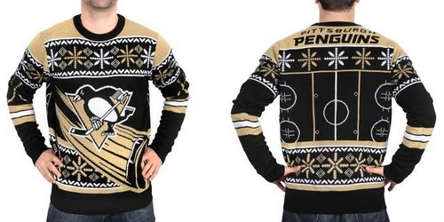 Pittsburgh Penguins Men's NHL Ugly Sweater 1