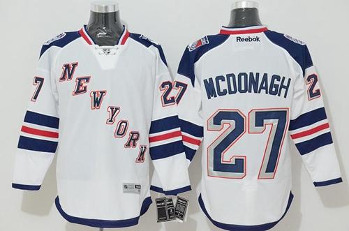 Rangers #27 Ryan McDonagh White 2014 Stadium Series Stitched NHL Jersey