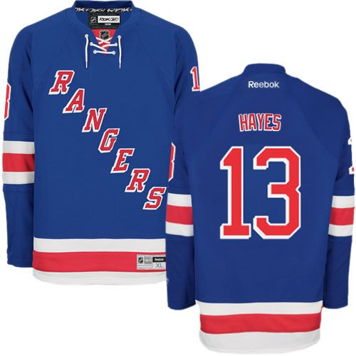 Rangers #13 Kevin Hayes Blue Stitched NHL Jersey