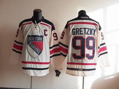 Rangers #99 Wayne Gretzky Cream 2012 Winter Classic Stitched NHL Jersey