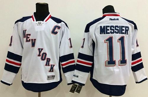 Rangers #11 Mark Messier White 2014 Stadium Series Stitched NHL Jersey