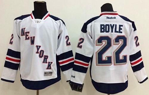 Rangers #22 Dan Boyle White 2014 Stadium Series Stitched NHL Jersey