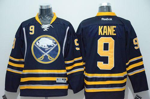 Sabres #9 Evander Kane Navy Blue Stitched NHL Jersey