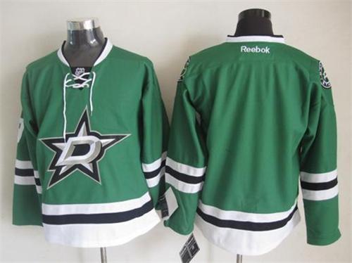 Stars Blank Green Home Stitched NHL Jersey