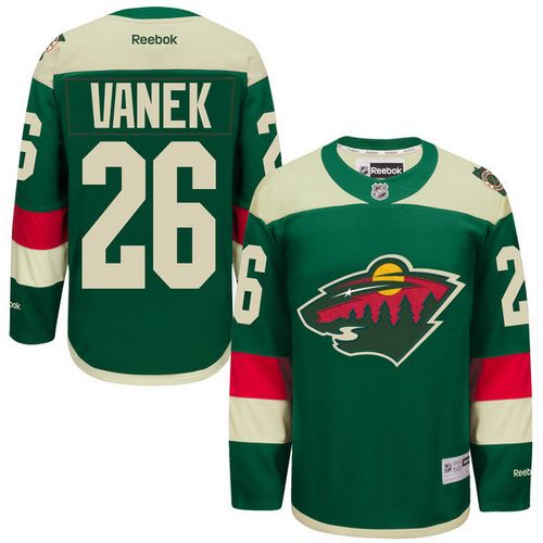 Wild #26 Thomas Vanek Green 2016 Stadium Series Stitched NHL Jersey