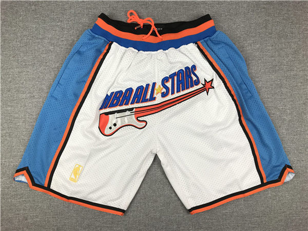 1997 All Star White Just Don Shorts